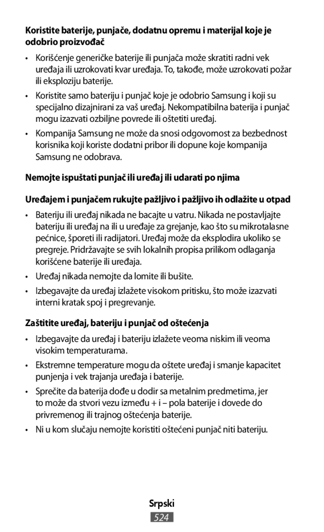 Nemojte ispuštati punjač ili uređaj ili udarati po njima On-Ear Headphones Level On Wireless Headphones