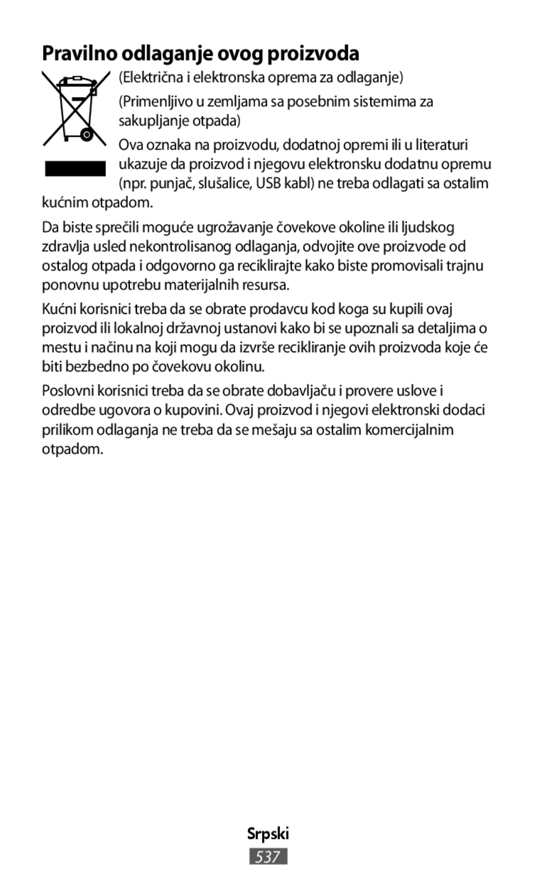 (Električna i elektronska oprema za odlaganje) On-Ear Headphones Level On Wireless Headphones