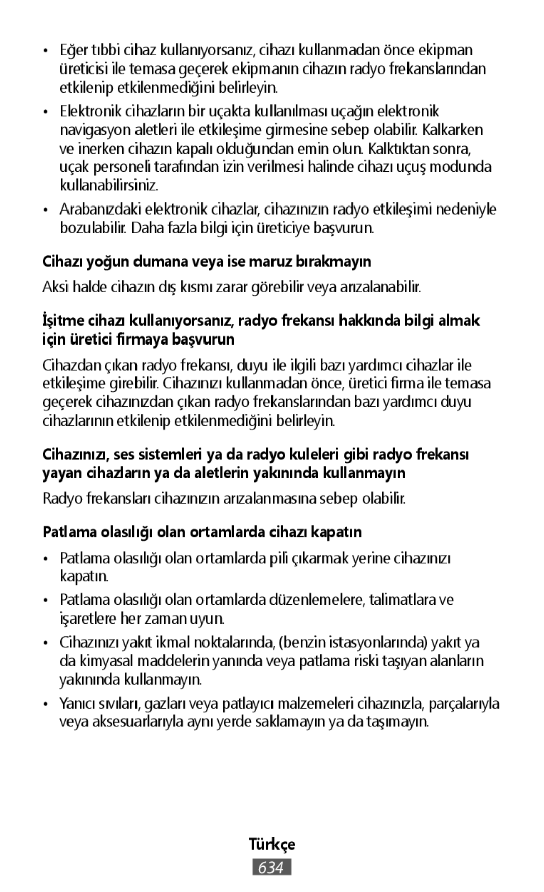 Aksi halde cihazın dış kısmı zarar görebilir veya arızalanabilir On-Ear Headphones Level On Wireless Headphones