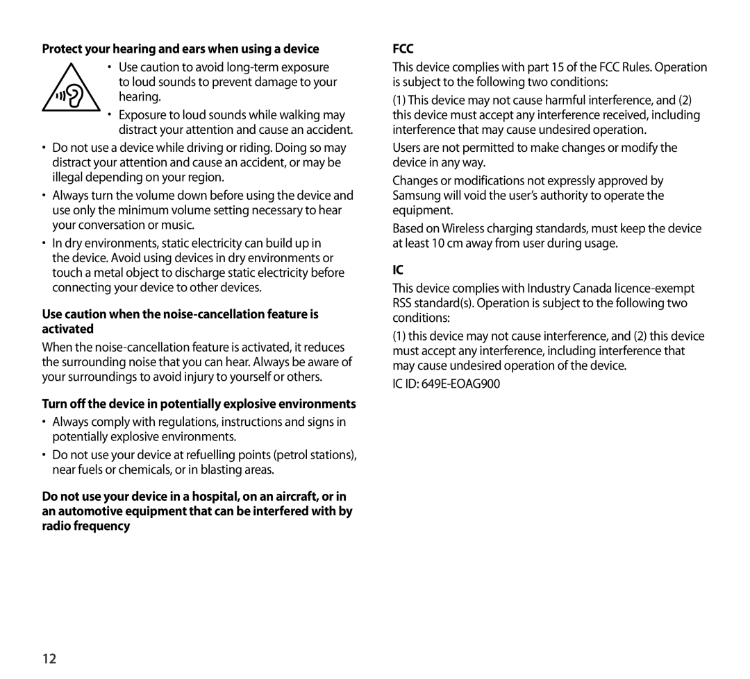 FCC On-Ear Headphones Level Over Headphones