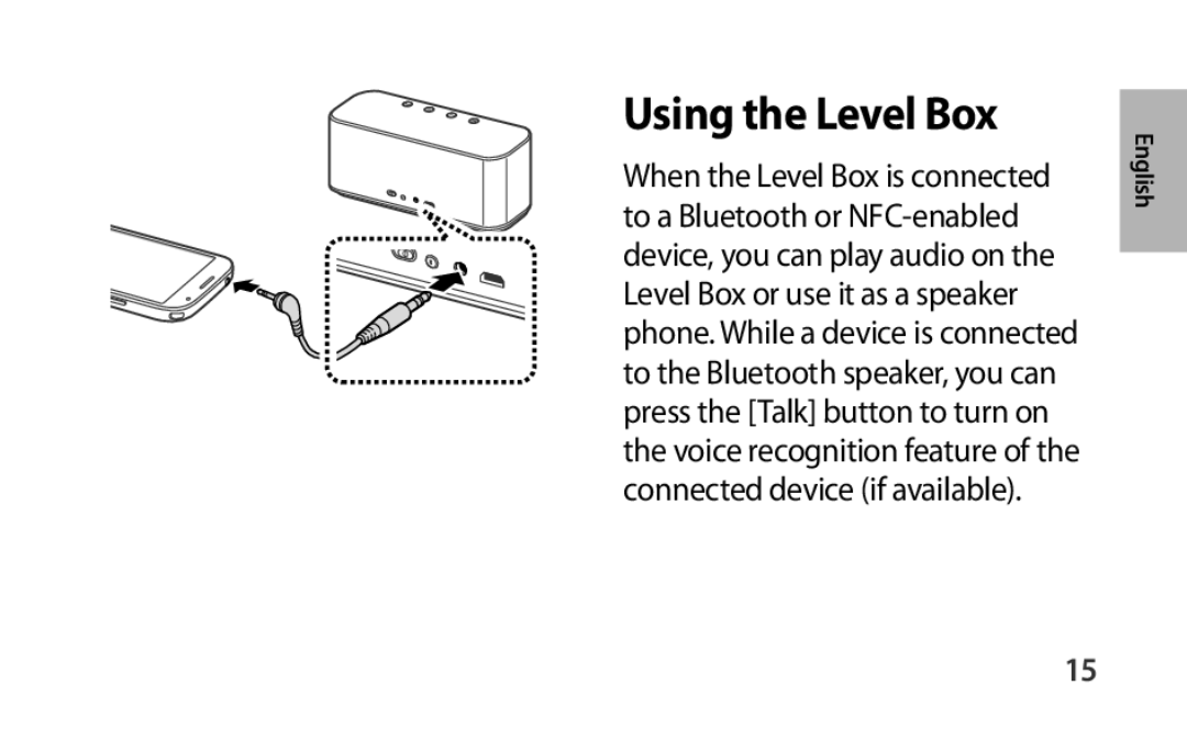 Using the Level Box