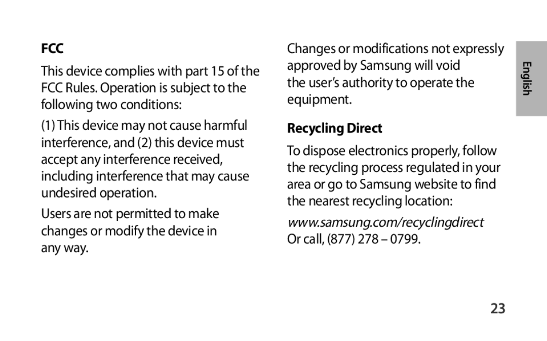 Users are not permitted to make changes or modify the device in any way Box Level Box