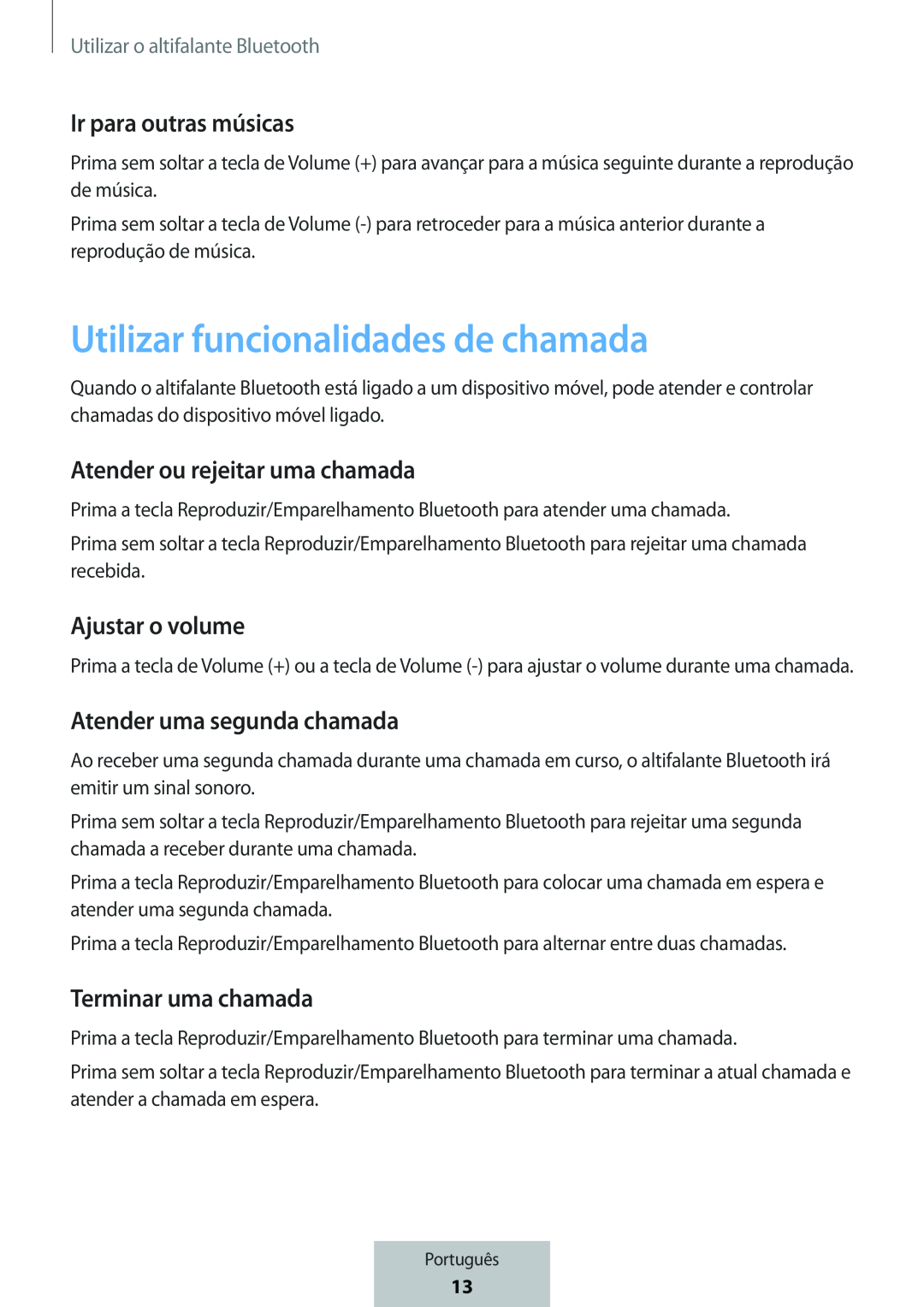 Utilizar funcionalidades de chamada Box Level Box Slim