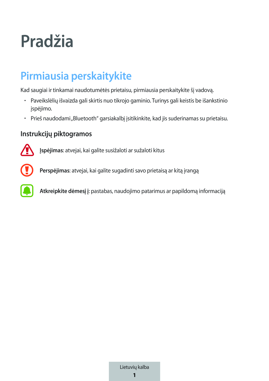 Instrukcijų piktogramos Box Level Box Slim