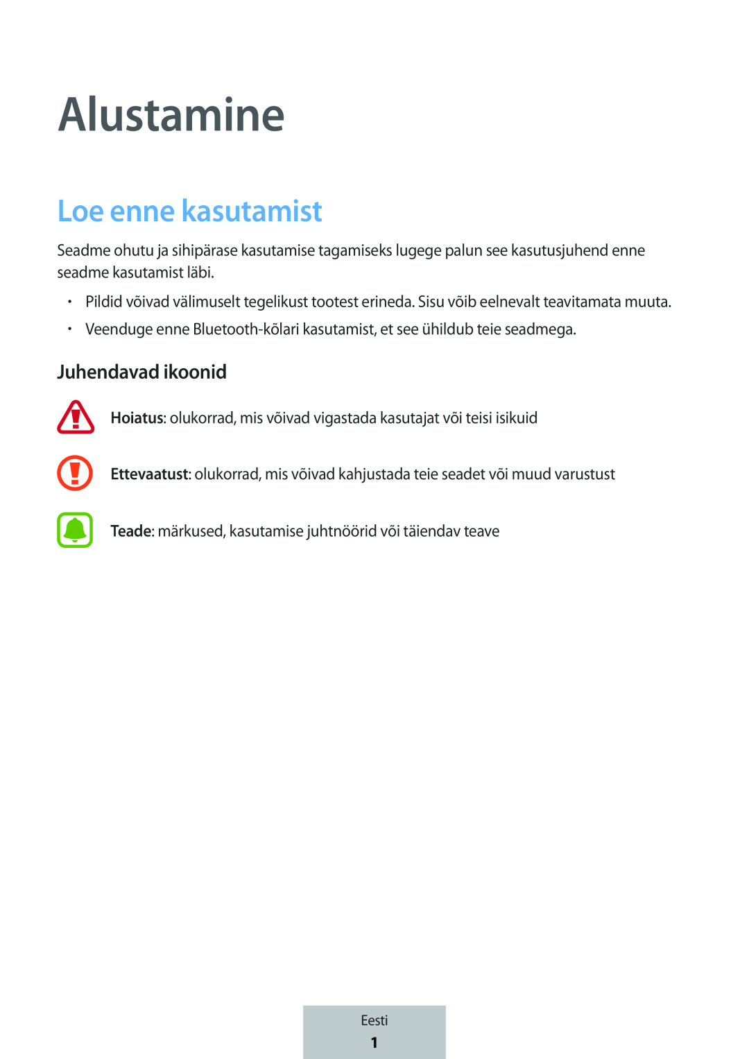 Alustamine Box Level Box Slim