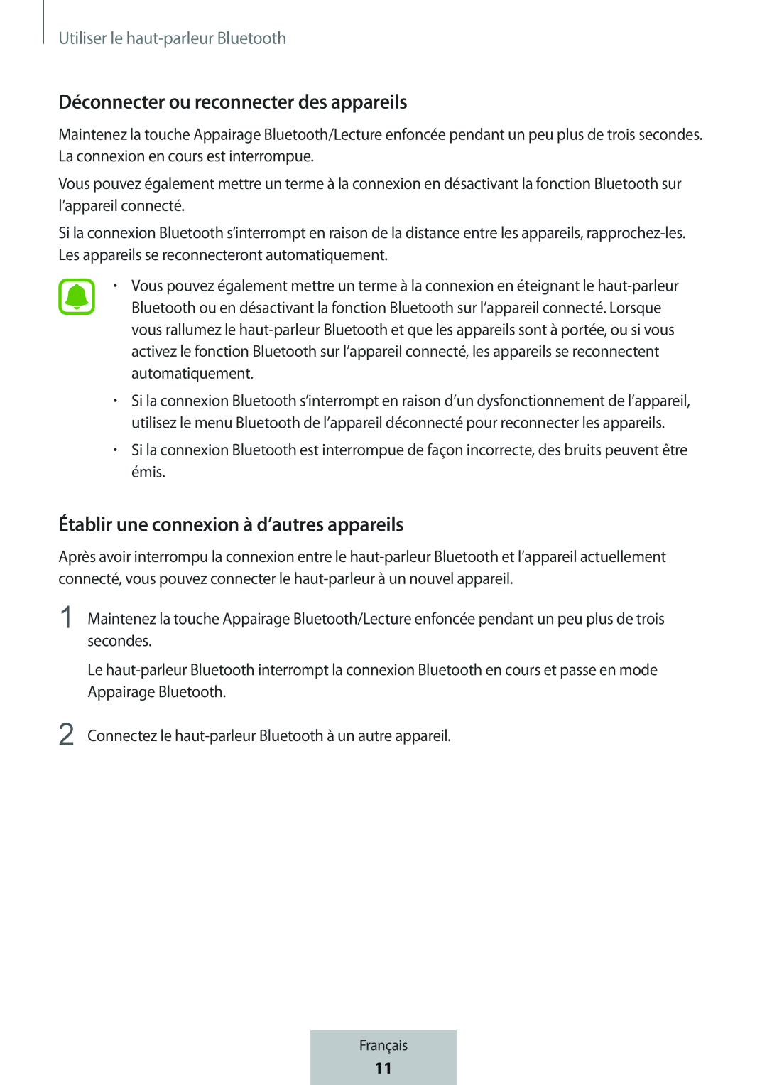 Déconnecter ou reconnecter des appareils Box Level Box Slim