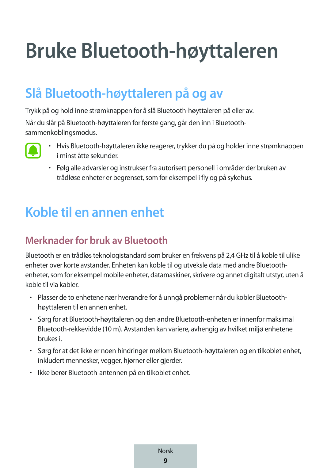 Bruke Bluetooth-høyttaleren Box Level Box Slim