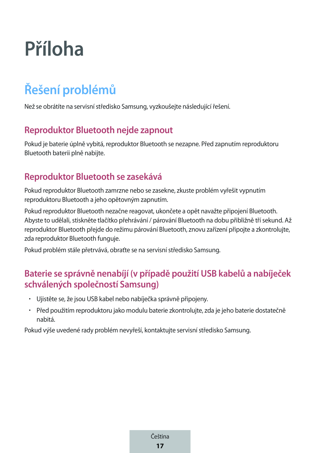 Reproduktor Bluetooth se zasekává Box Level Box Slim