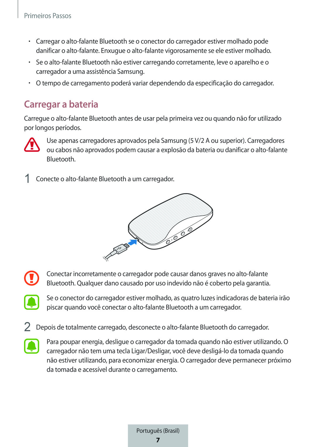 Conecte o alto-falanteBluetooth a um carregador Box Level Box Slim