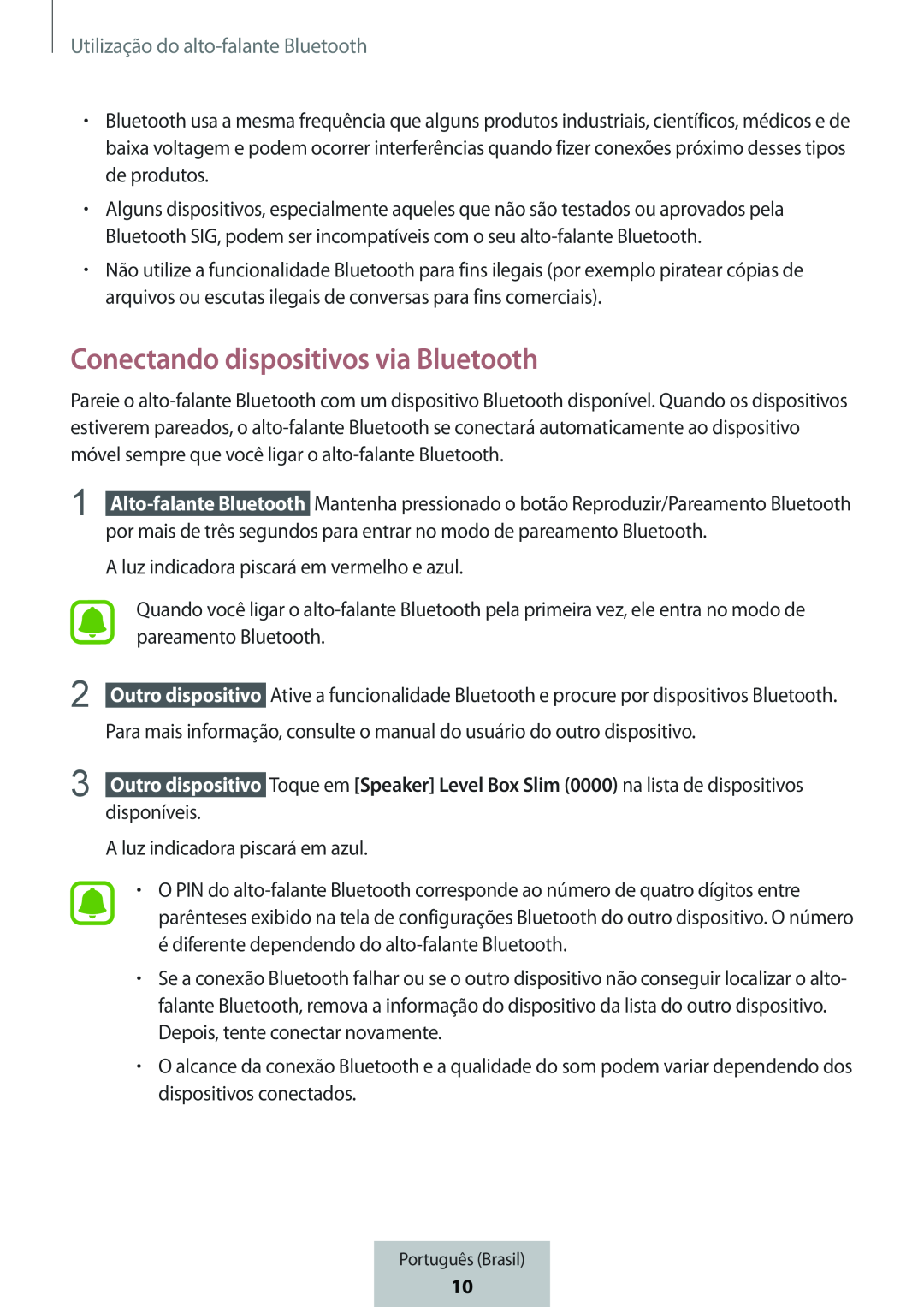 Conectando dispositivos via Bluetooth