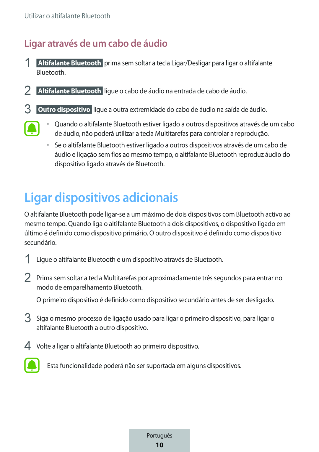 Ligar através de um cabo de áudio Box Level Box PRO