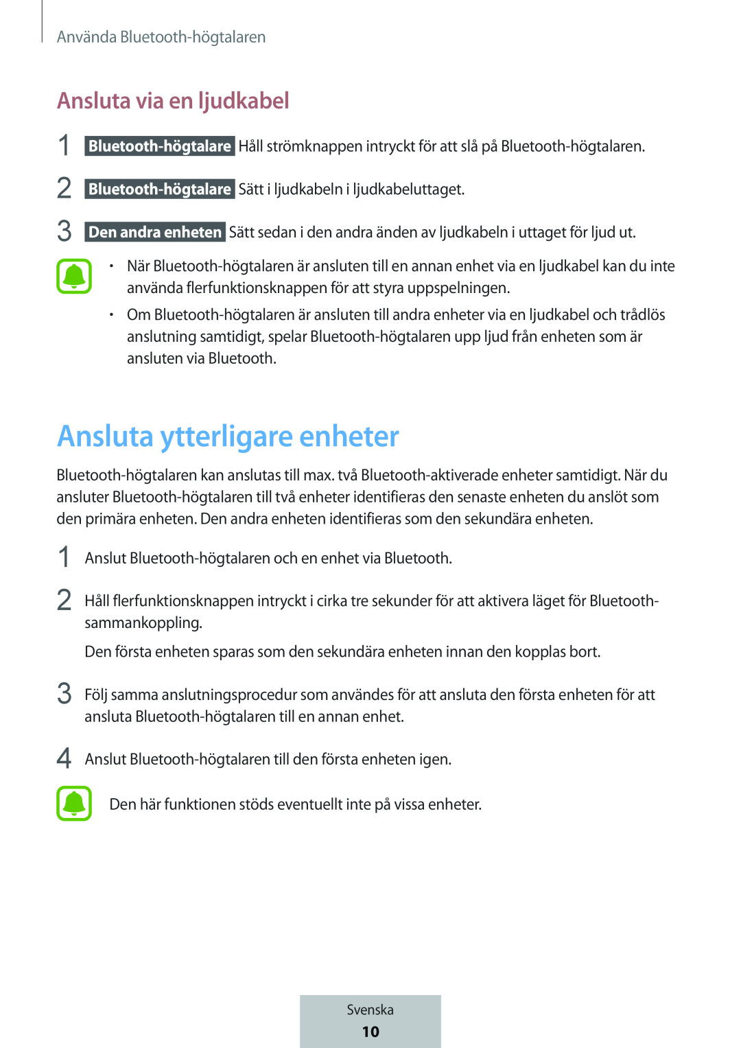 Ansluta ytterligare enheter Box Level Box PRO