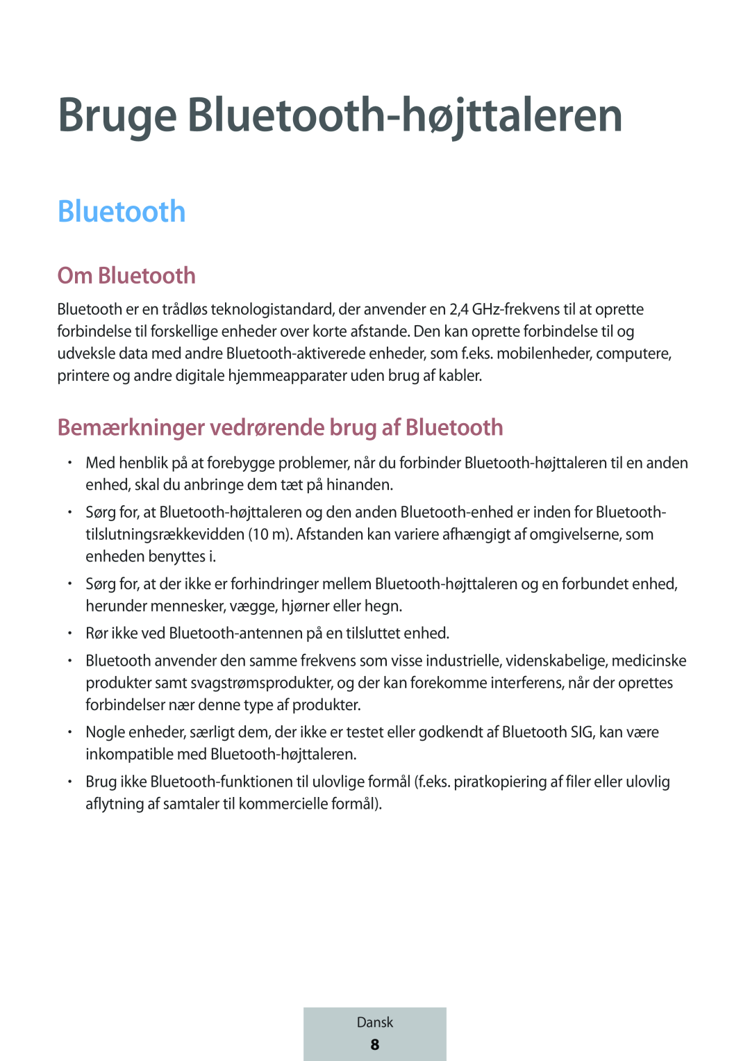 Bruge Bluetooth-højttaleren Box Level Box PRO