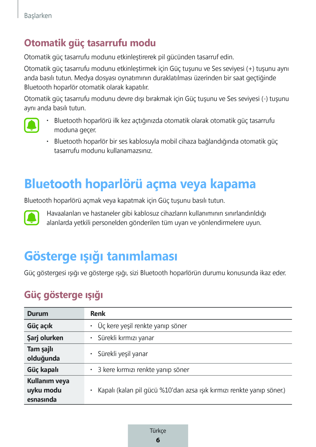 Bluetooth hoparlörü açma veya kapama Box Level Box PRO