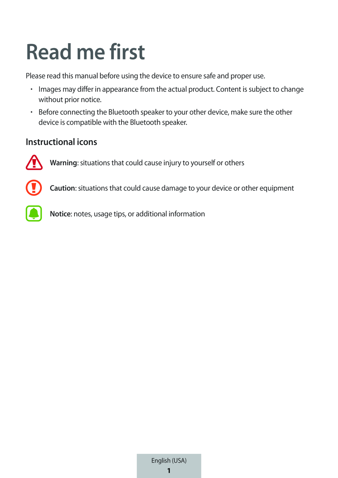 Instructional icons Box Level Box PRO