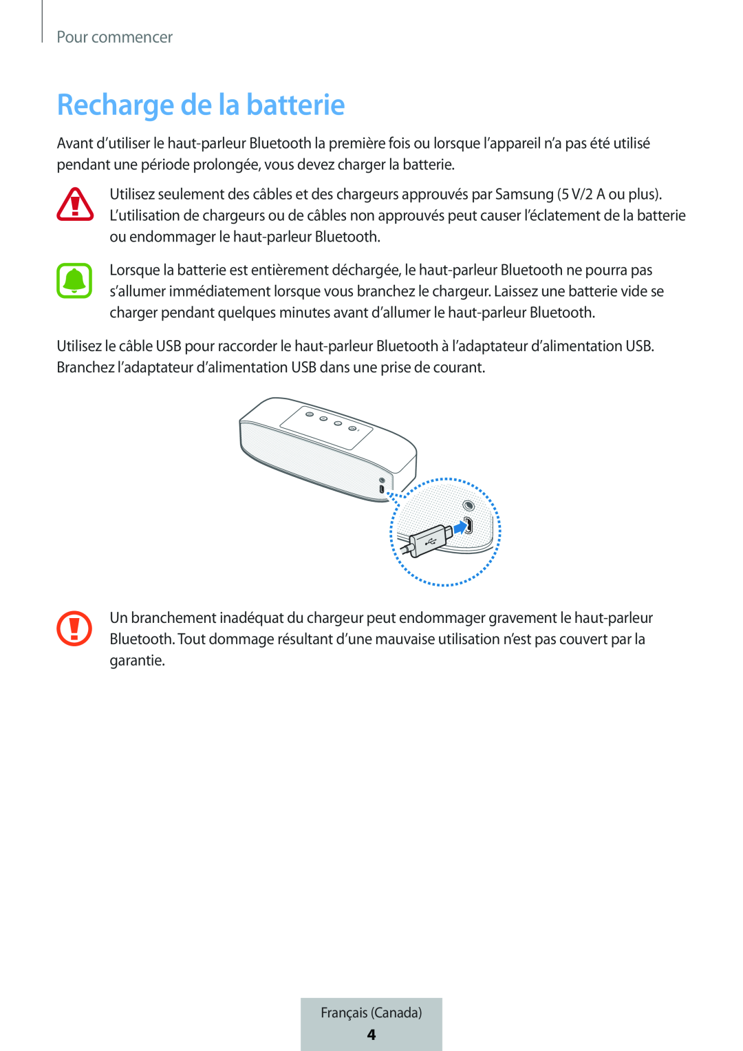 Recharge de la batterie Box Level Box PRO