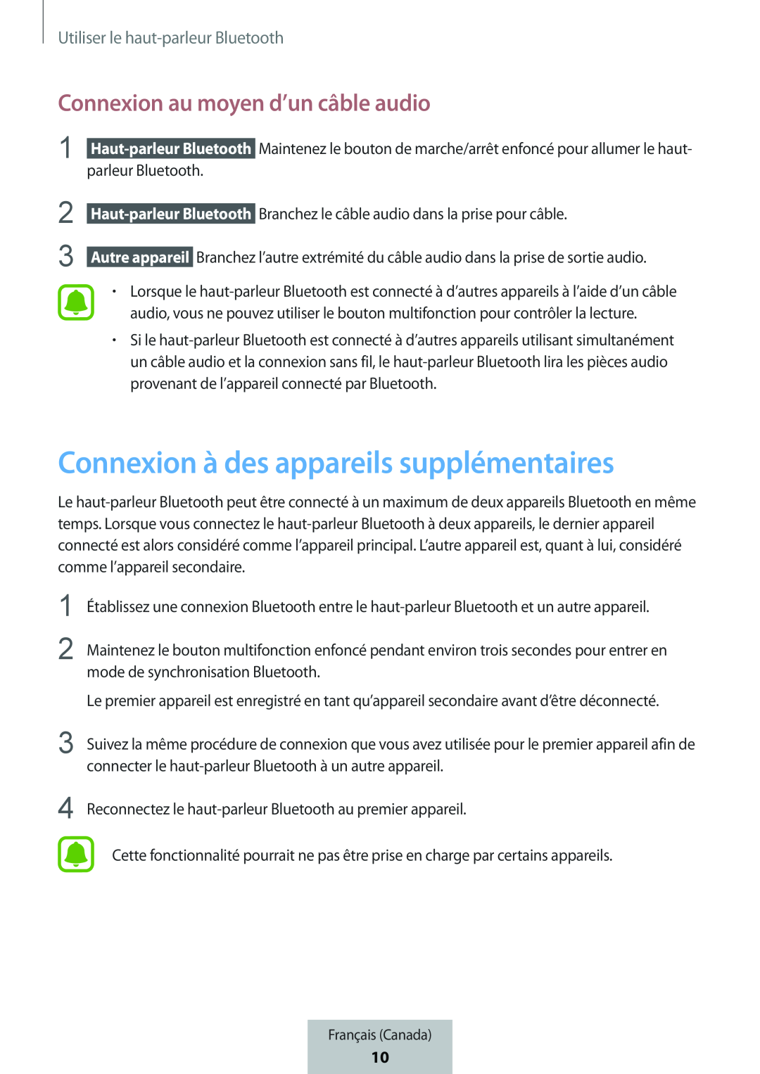 Connexion à des appareils supplémentaires Box Level Box PRO