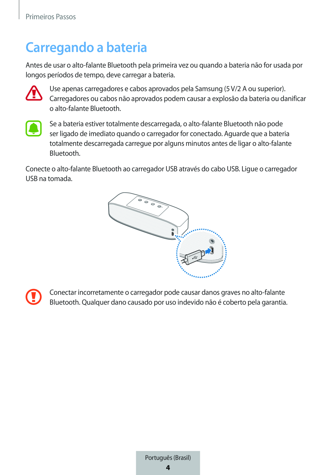 Carregando a bateria Box Level Box PRO