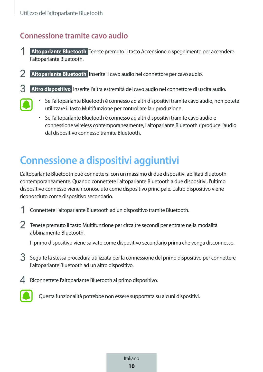 Connessione a dispositivi aggiuntivi Box Level Box PRO