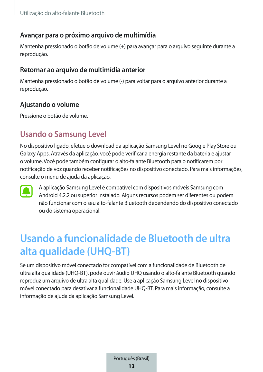 Avançar para o próximo arquivo de multimídia Box Level Box PRO