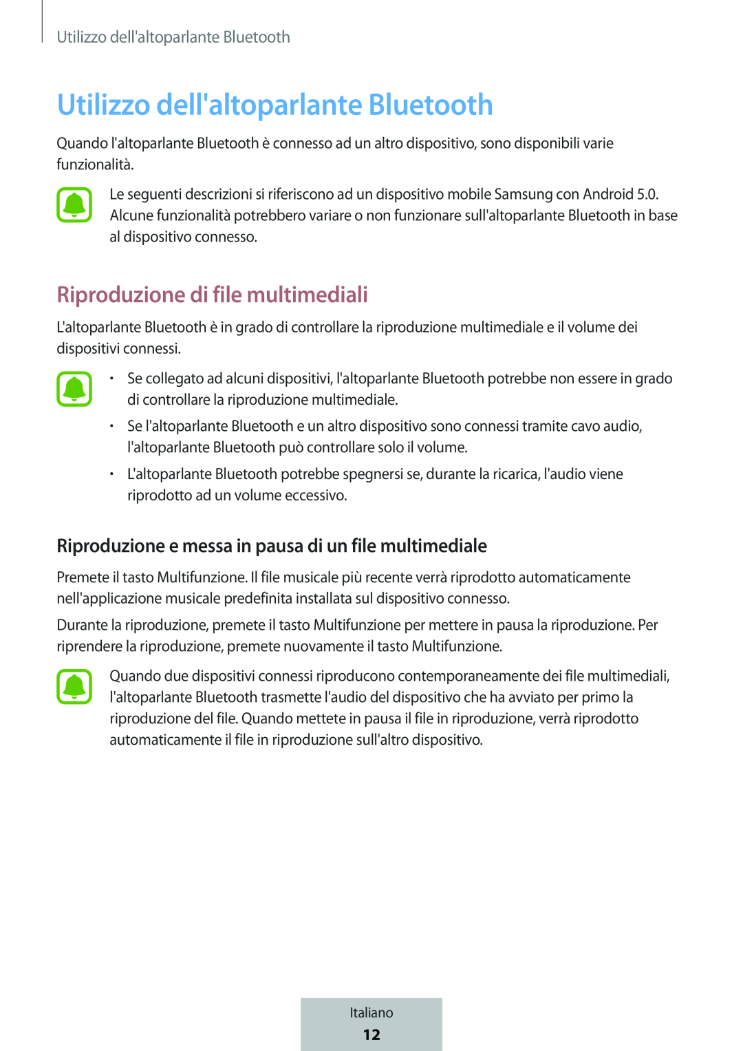 Riproduzione di file multimediali Box Level Box PRO