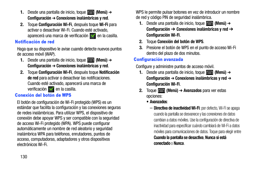 2.Toque Conexión del botón de WPS Galaxy Player 3.6