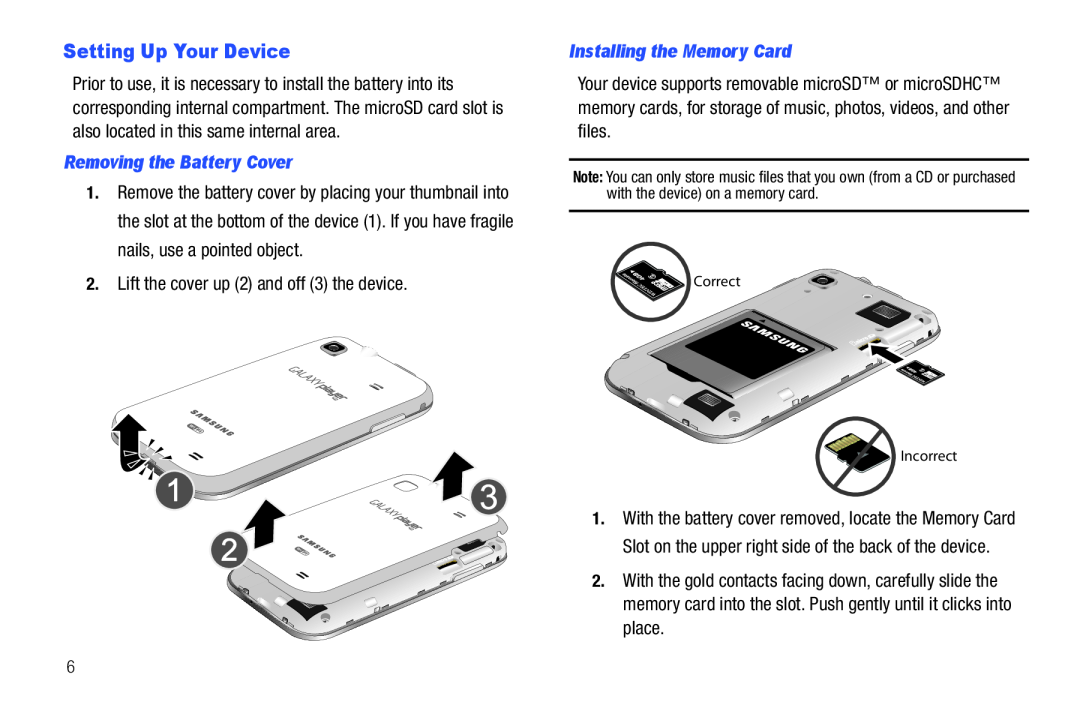 Setting Up Your Device