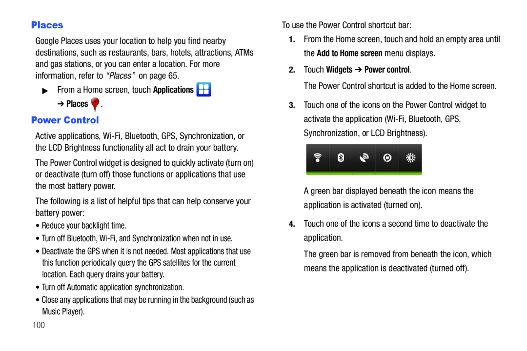 Power Control Galaxy Player 4.0