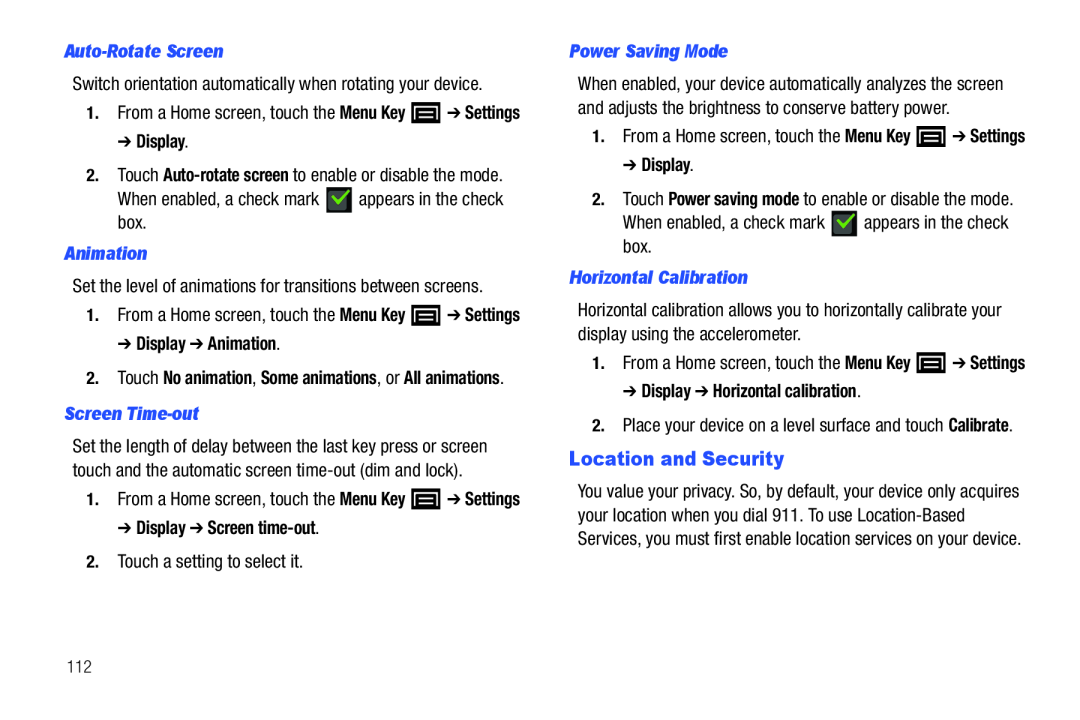 Location and Security