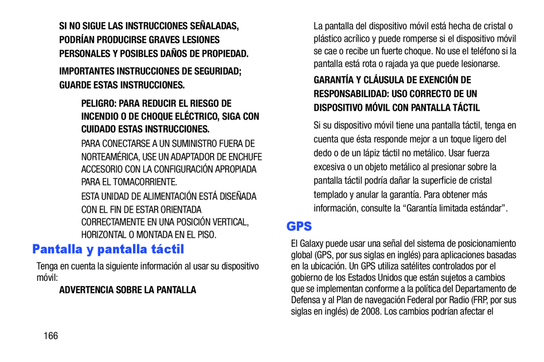 Pantalla y pantalla táctil GPS