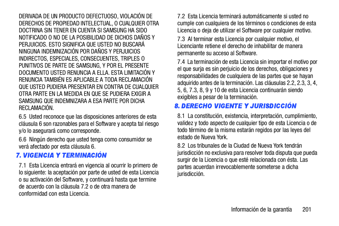 7.VIGENCIA Y TERMINACIÓN 8.DERECHO VIGENTE Y JURISDICCIÓN