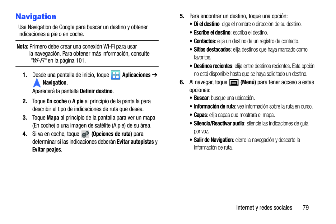 Navigation Galaxy Player 4.0