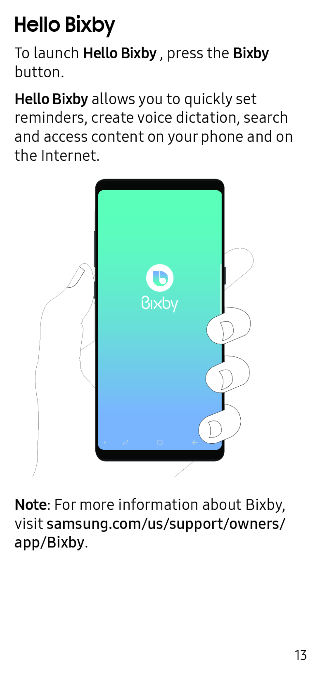 Hello Bixby