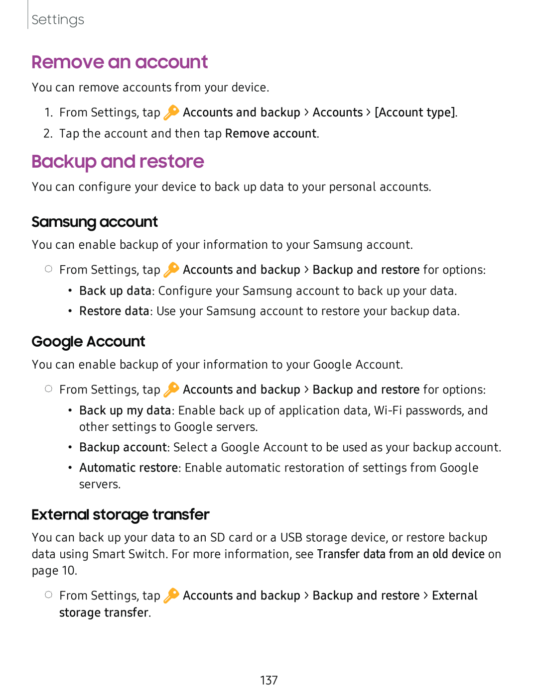 Google Account Galaxy S8 Boost