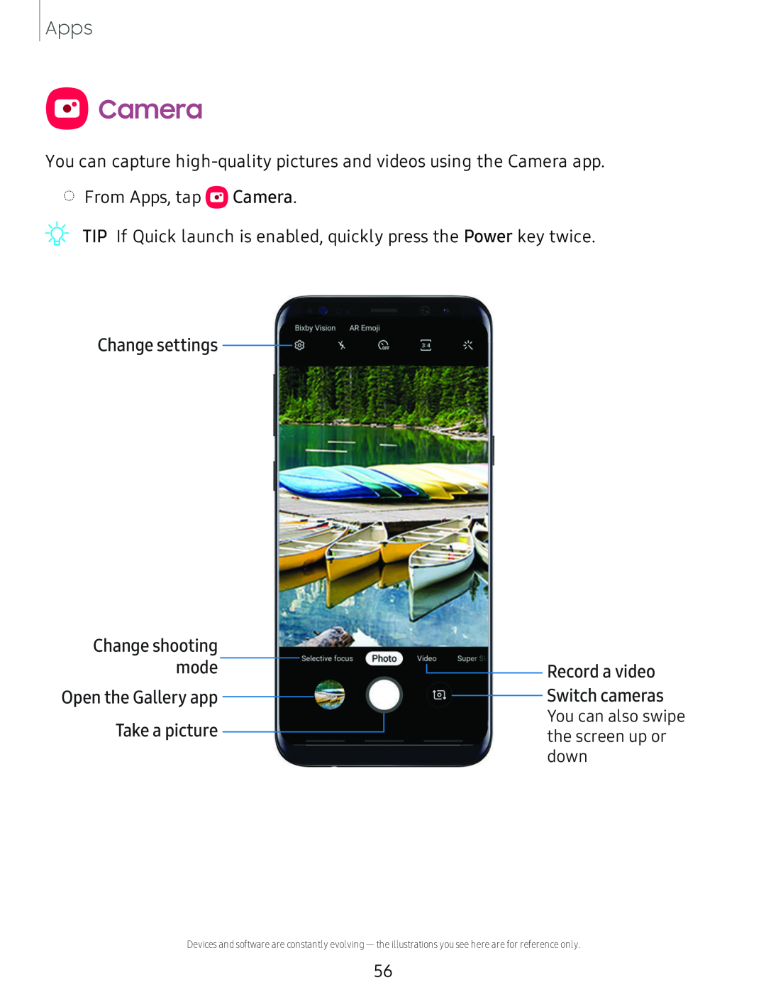 Open the Gallery app Galaxy S8 Boost