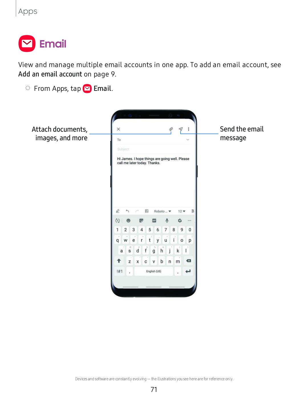 Email Galaxy S8 Boost