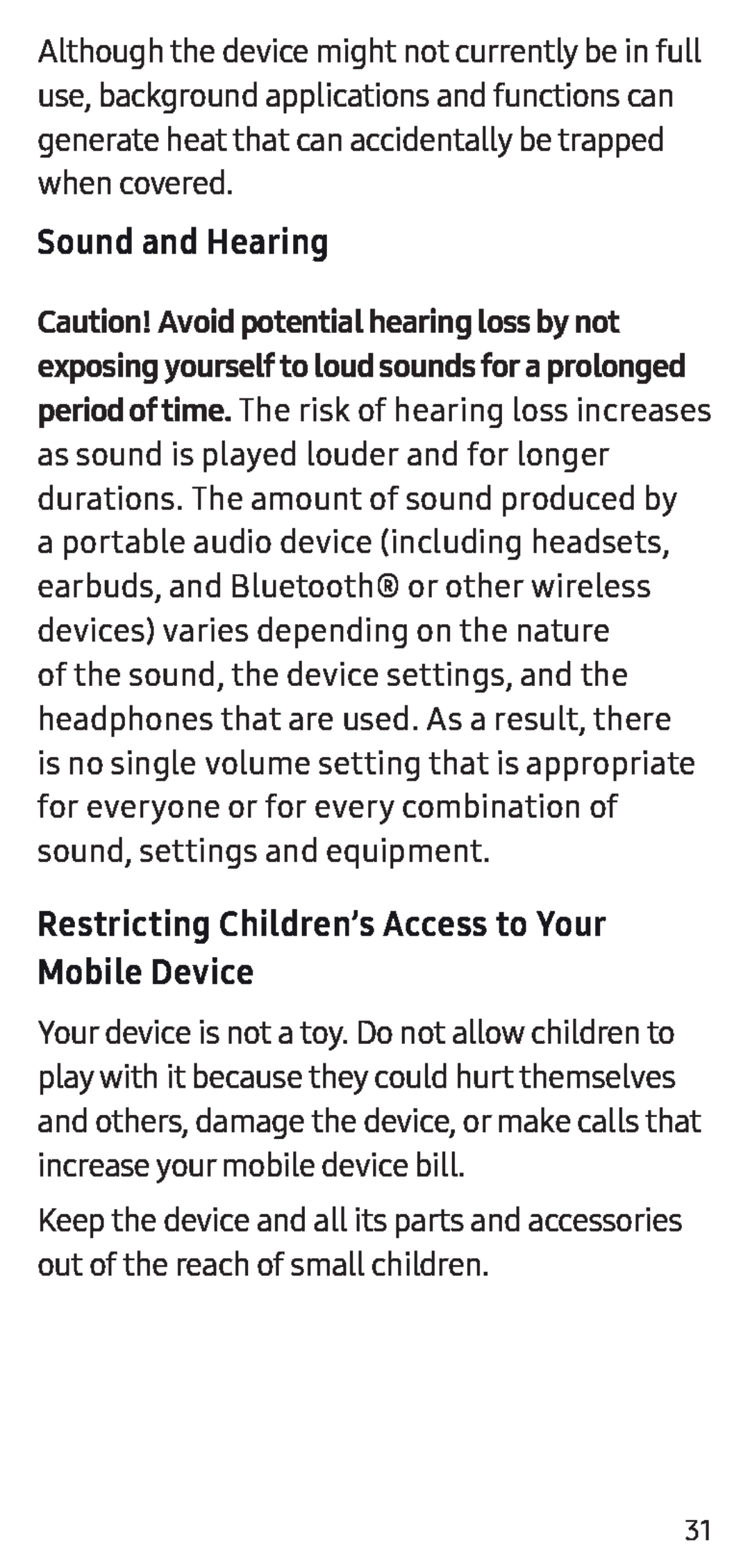 Restricting Children’s Access to Your Mobile Device Galaxy S8+ Sprint