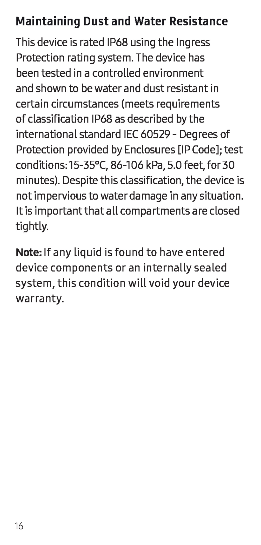 Maintaining Dust and Water Resistance Galaxy S7 Unlocked