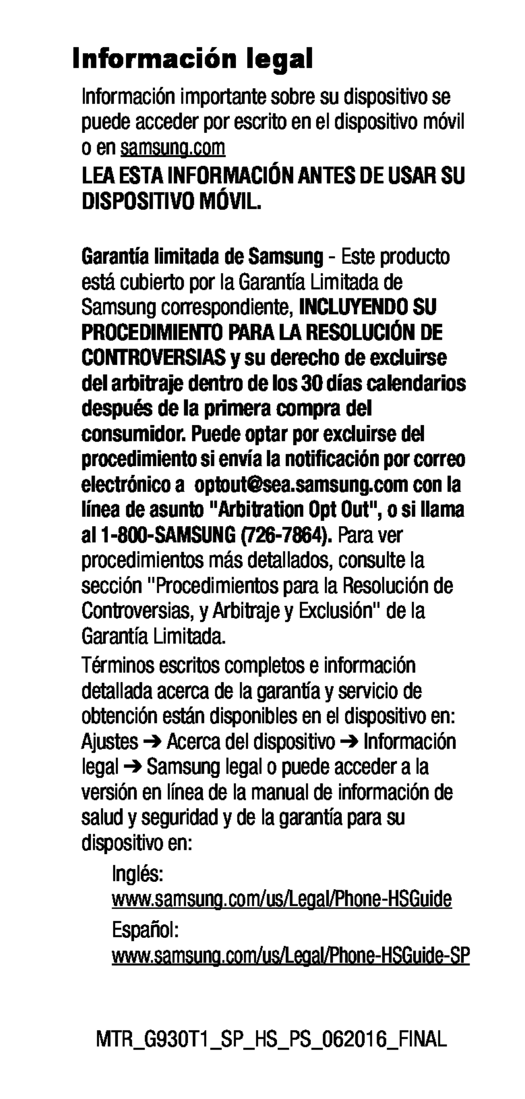 samsung.com Galaxy S7 Metro PCS