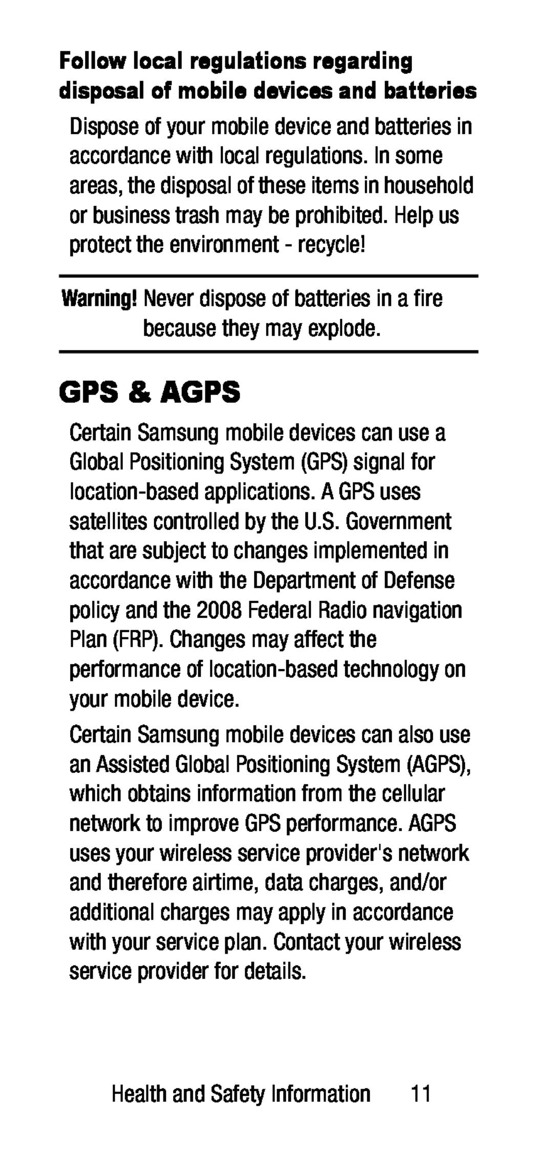 GPS & AGPS