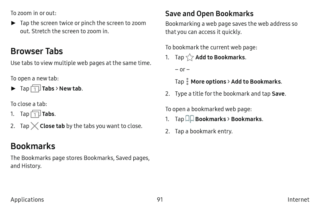 Save and Open Bookmarks Browser Tabs