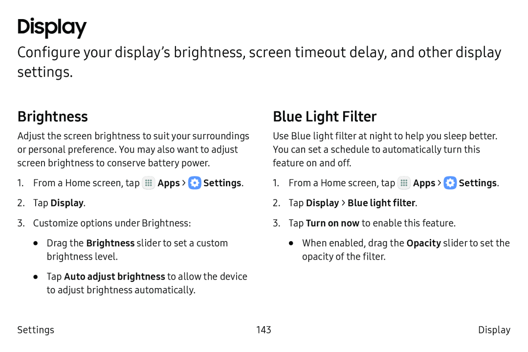 Brightness Galaxy S6 Unlocked