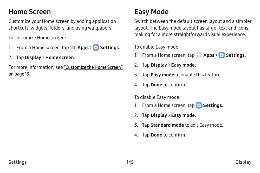 Easy Mode Galaxy S6 T-Mobile