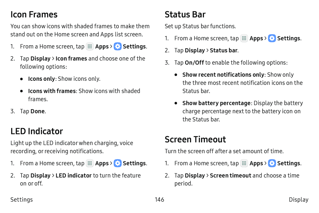 Screen Timeout Galaxy S6 Unlocked