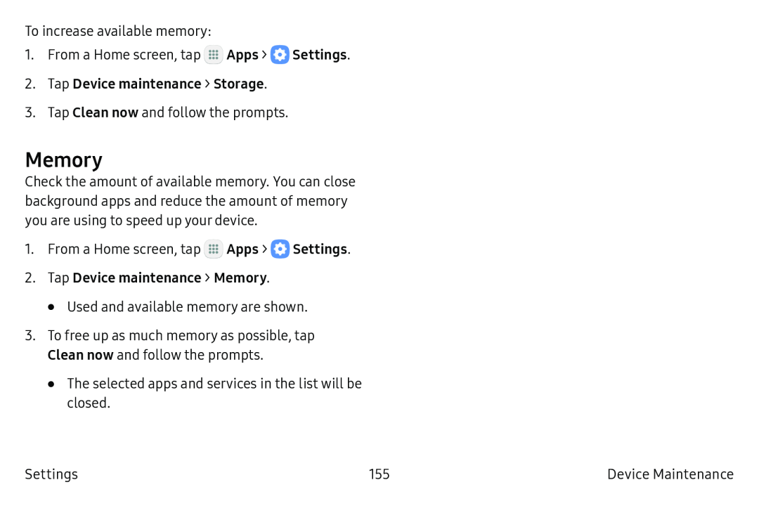 Memory Galaxy S6 Unlocked