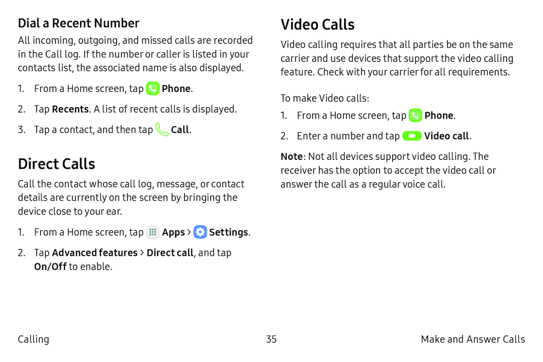 Video Calls Galaxy S6 T-Mobile