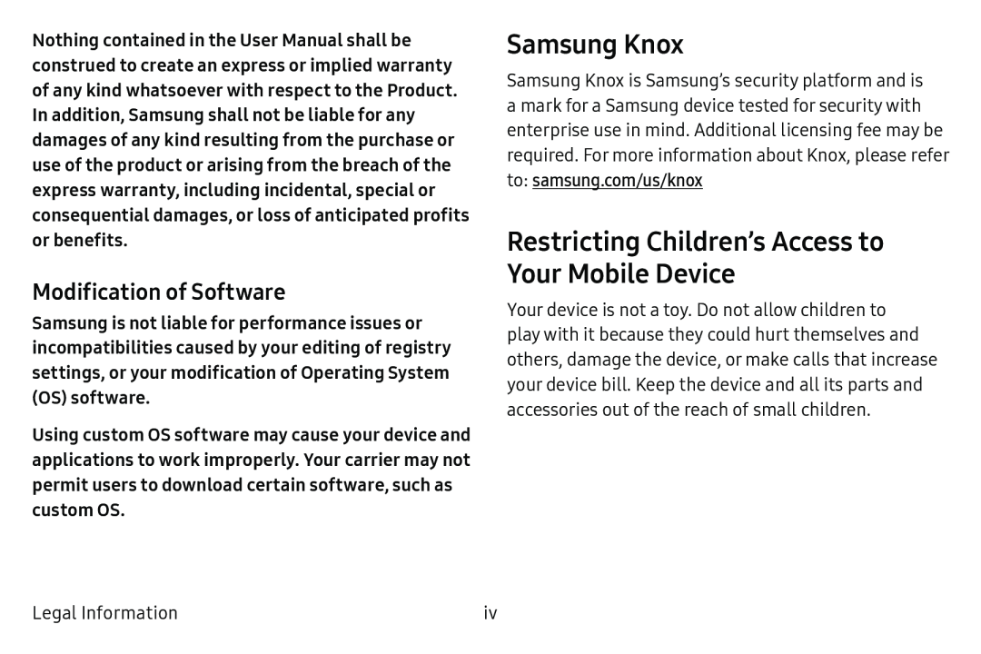 Samsung Knox Galaxy S6 Unlocked