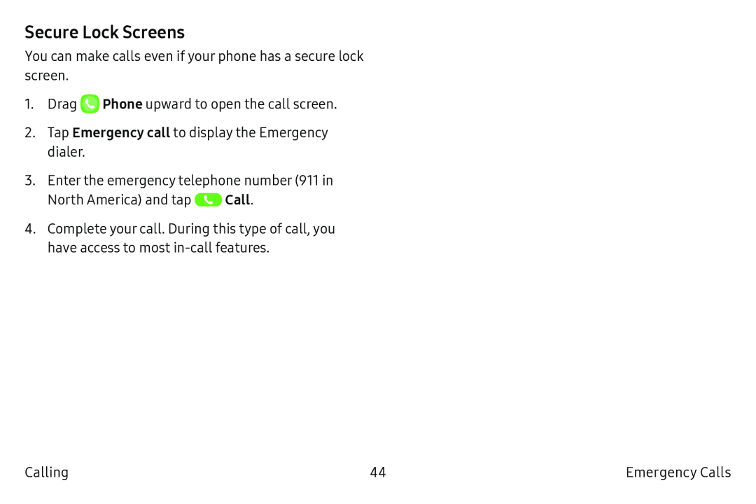 Secure Lock Screens