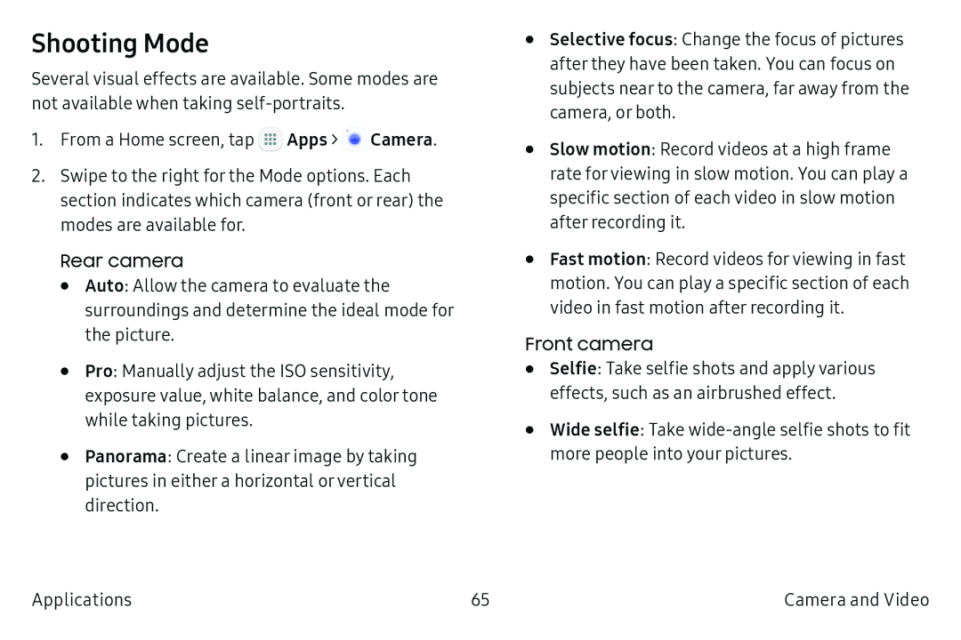 Shooting Mode Galaxy S6 Unlocked