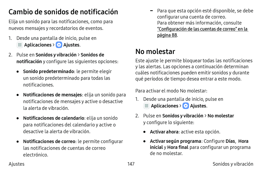 Cambio de sonidos de notificación Galaxy S6 Edge Verizon